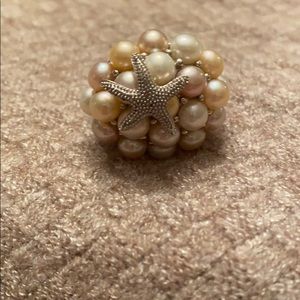 Honora Sterling Silver Pearl Ring